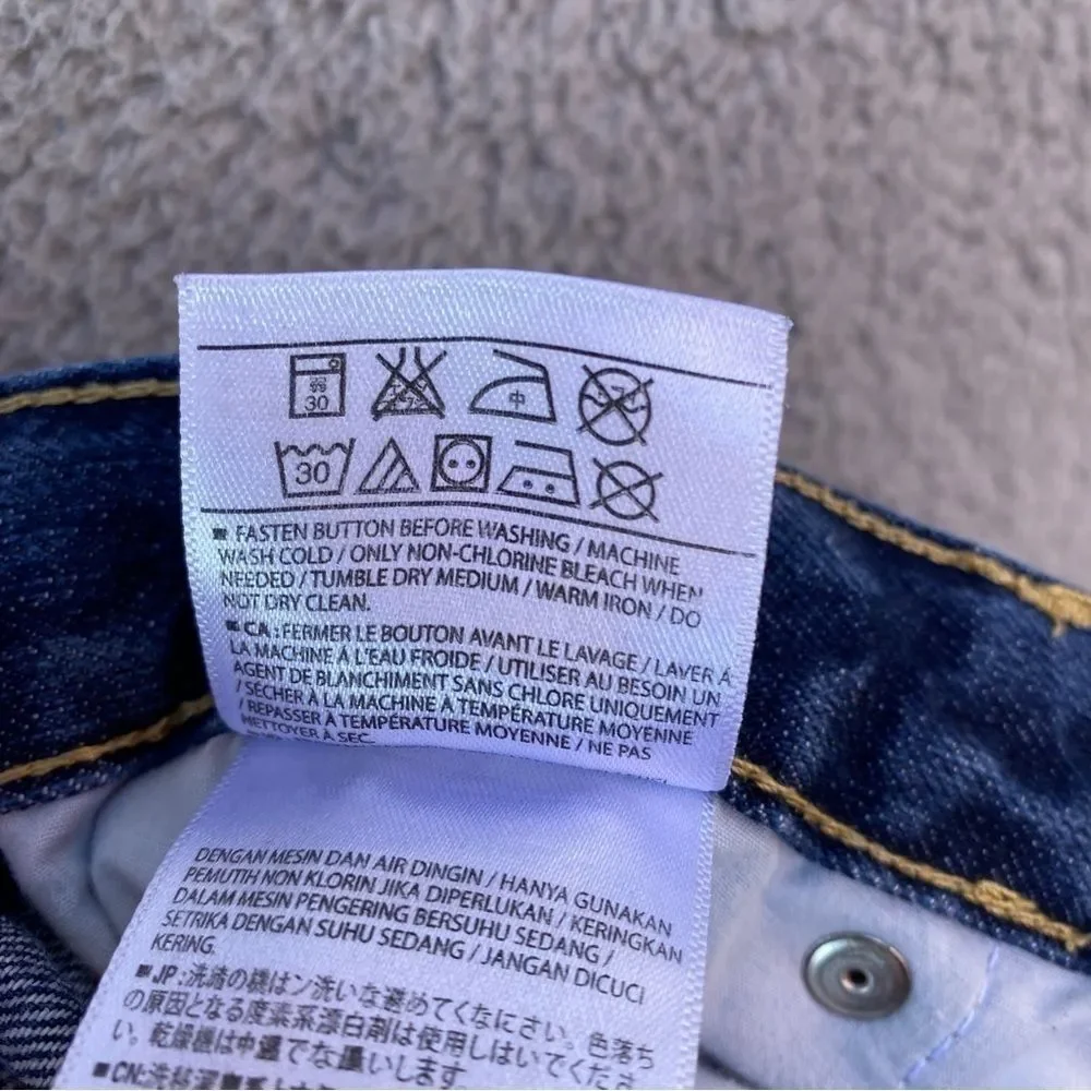 Old Navy Kids Straight Droit Astro Adjustable Jeans Sz 16